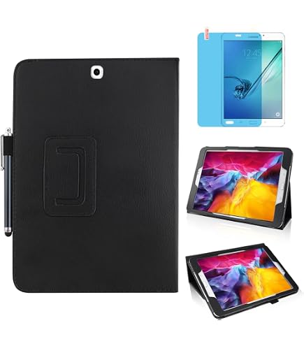 Samsung Galaxy Tab S2 9.7 ブラック 純正カバー付き② Amazon.com: Fintie Slim Shell Case for Samsung Galaxy Tab S2 9.7