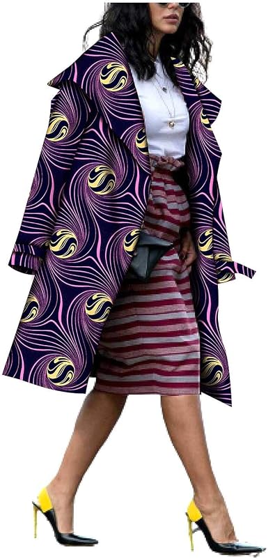 long ankara jacket