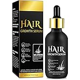 Hair Growth Serum For Men & Women Hair, 2.02 oz Hair Regrowth Serum for Hair Loss For Getting Thicker Hair Hair Growth Oil, Beard Growth