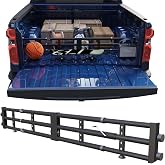 GEEMERLOX Non-Slip Truck Bed Divider Cargo Manager for Full Size Truck | Compatible with F-150,F-250，F-350,Silverado1500/2500,GMC Sierra1500/2500/3500,Titan/Titan XD,RAM1500/2500/3500,200LB Capacity