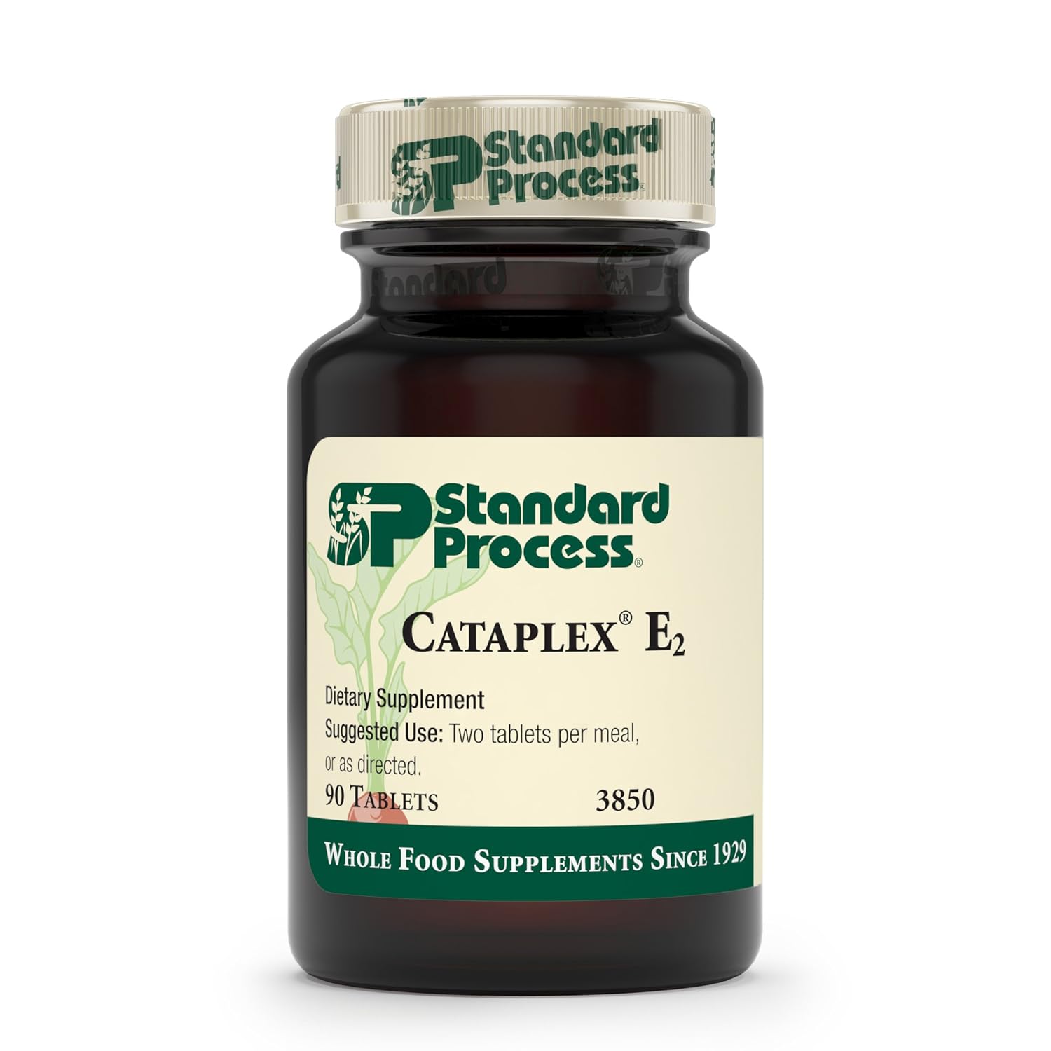 Standard Process - Cataplex E2 - Supports Cellular and Cardiovascular Health and Provides Ingredients with Antioxidant Activity - 90 Tablets