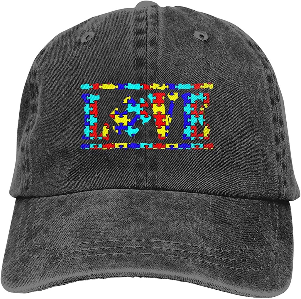 TSDFC Love Autism Awareness Unisex Trucker Hats Dad