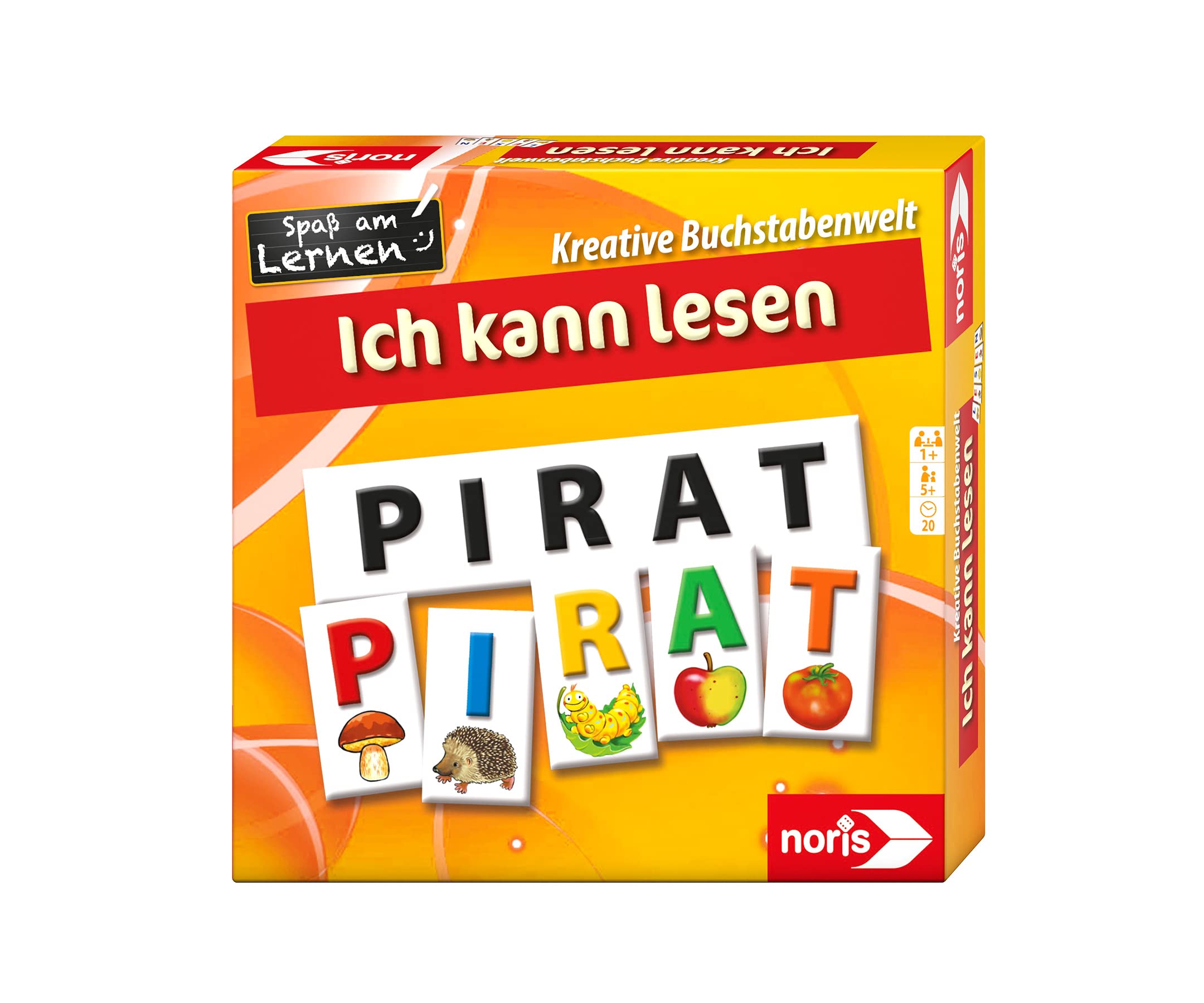 Noris Spiele 608985767 – 'I Can Read children's game