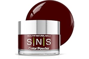 SNS HEALTHY NATURAL NAILS SNS Nail Dip Powder Colors, Gelous Color Dipping Powder - Been There Done That (Red, Brown Cream) - Long-Lasting Low-Odor Dip Nail Colors for Healthier Nail Beds, Professionals & At-Home DIY - 0.5 oz