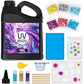 Bond Craftor UV Resin 500g, Fast Curing Clear Epoxy Resin Kit Hard Type for Jewelry Making, Craft, DIY
