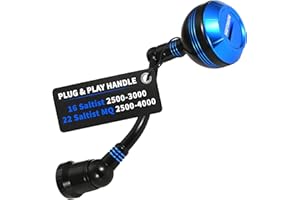 MARVELURE Power Handle for Daiwa 16 Saltist 2500-5000, 22 Saltist MQ 2500-14000 Spinning Reel Replacement Handle