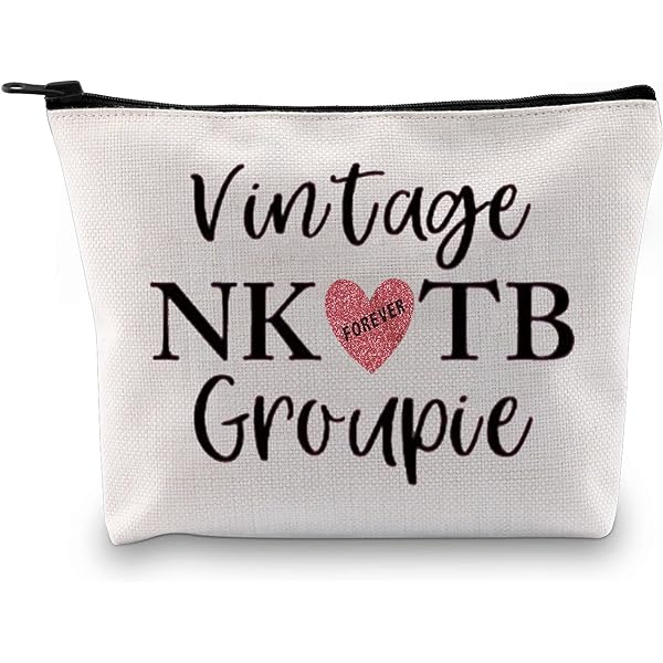 GJTIM Meme Geschenktasche Mit Reißverschluss, 23,9 X 17,8 Cm – Canvas-Material, Perfekt Für Make-up, Reisen Oder Als Kulturtasche
