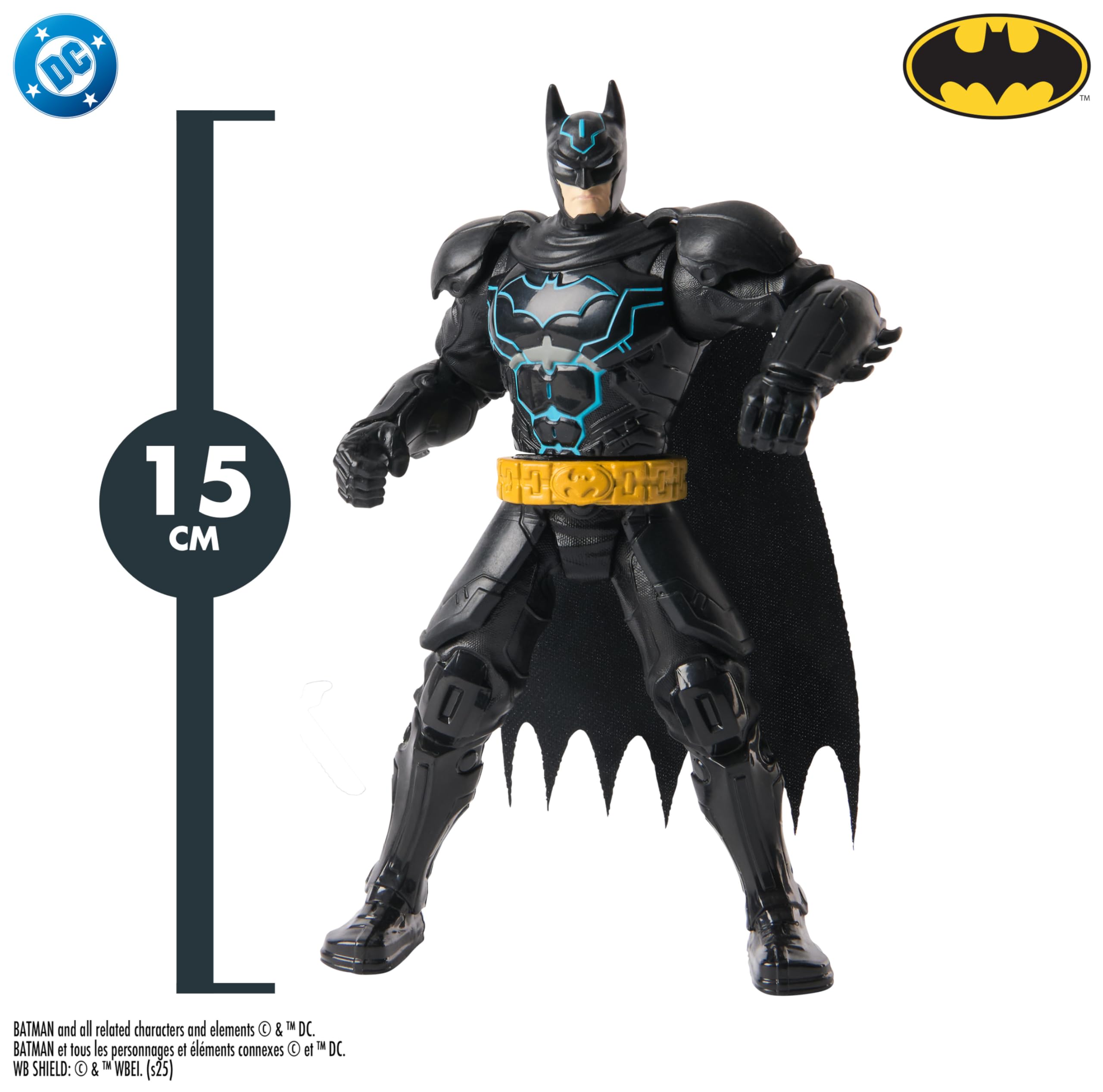 DC Comics, Batman Ninja - 15cm Batman Action-Figur, Battle Moves, mit Zubehör, ab 4 Jahren 3