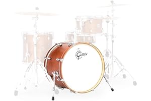 Gretsch Drums Catalina Club CT1-1822B-SWG 22-Inch Bass Drum, Satin Walnut Glaze