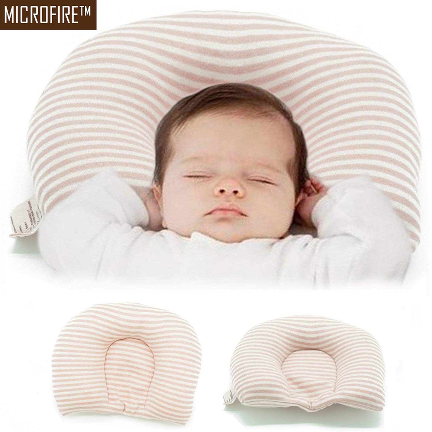 infant round head pillow
