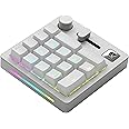 Glorious GMMK Mechanical Numpad- 10 Key USB Programmable Keypad - Hot Swappable, Volume Control, RGB Backlit, Wired & Wireless Bluetooth - Laptop & Keyboard Accessories- White