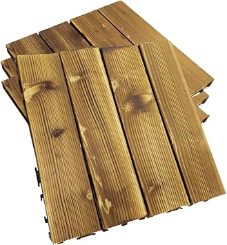 Arlai Composite Decking Wood Deck Tiles Interlocking Flooring