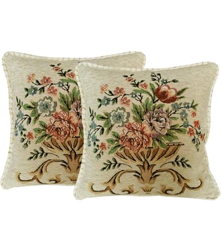 Amazon.com: Kate's Home Vintage Tapestry Cushion Cover, Thick
