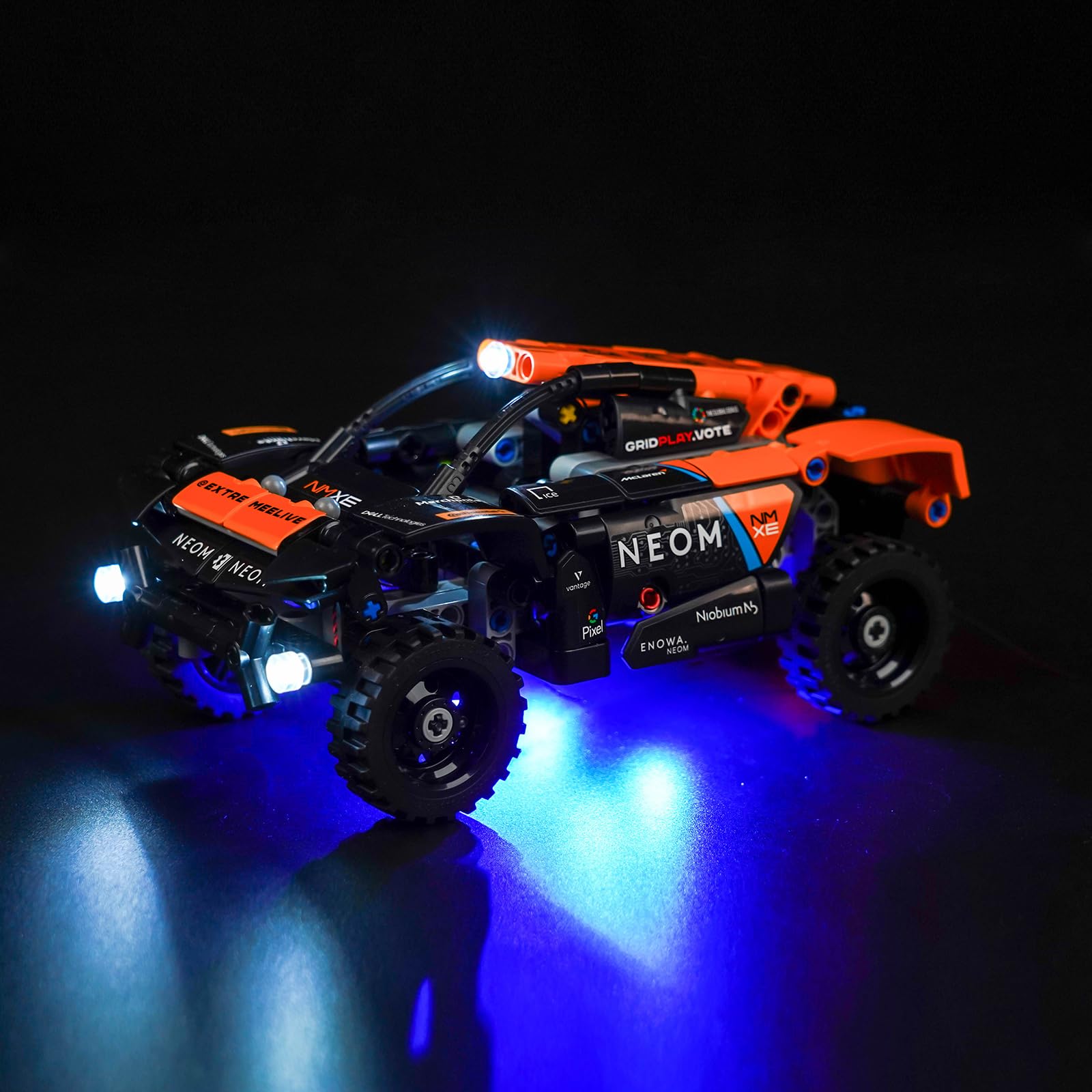 Led Light Set for NEOM McLaren Extreme E Race Car (No Lego), Decoration Lighting Set for 42166 Creative Toys — image 1
