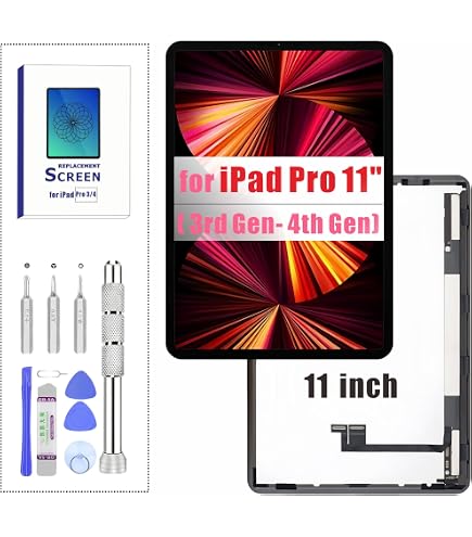 Amazon.com: OLED for iPad Pro 11 3rd 4th Gen 2021 2022 LCD Screen
