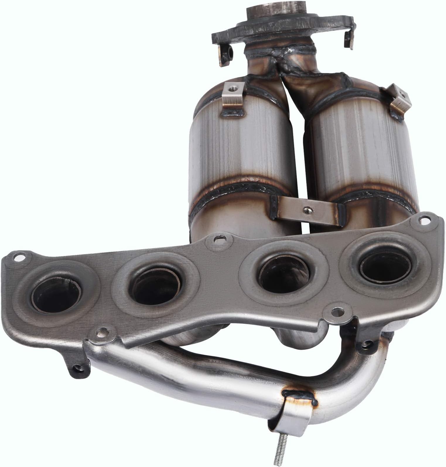 Husuper Stainless Steel Construction Catalytic Converter Exhaust Manifold headers for Ni-s-sa-n Alt-im-a car front header