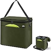 SIRUITON Mini ​Fuel ​Cylinder Storage Bag, Refillable Propane cylinder 1 LB Tank Cover, Small Propane Tanks Bag, 600D Oxford Fabric, fuel keg refillable propane tank Bag, for Outdoor Camping, cooking