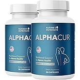 Nature’s NutriWave Alphacur – Natural Supplement with Magnesium, Alpha Lipoic Acid, Turmeric & CoQ10 – Non-GMO, 100% Natural, Made in The USA, GMP-Certified – 30 Capsules, 2 Month Supply