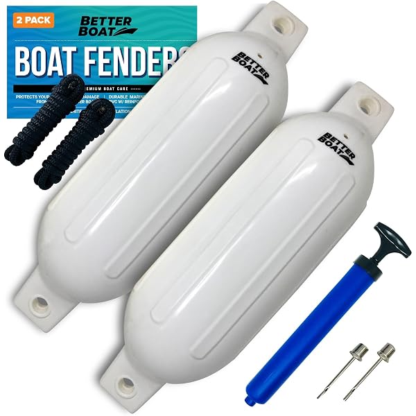 BRIS Heavy-Duty Inflatable Fenders for Boats Yacht Sailboats 12 Dia