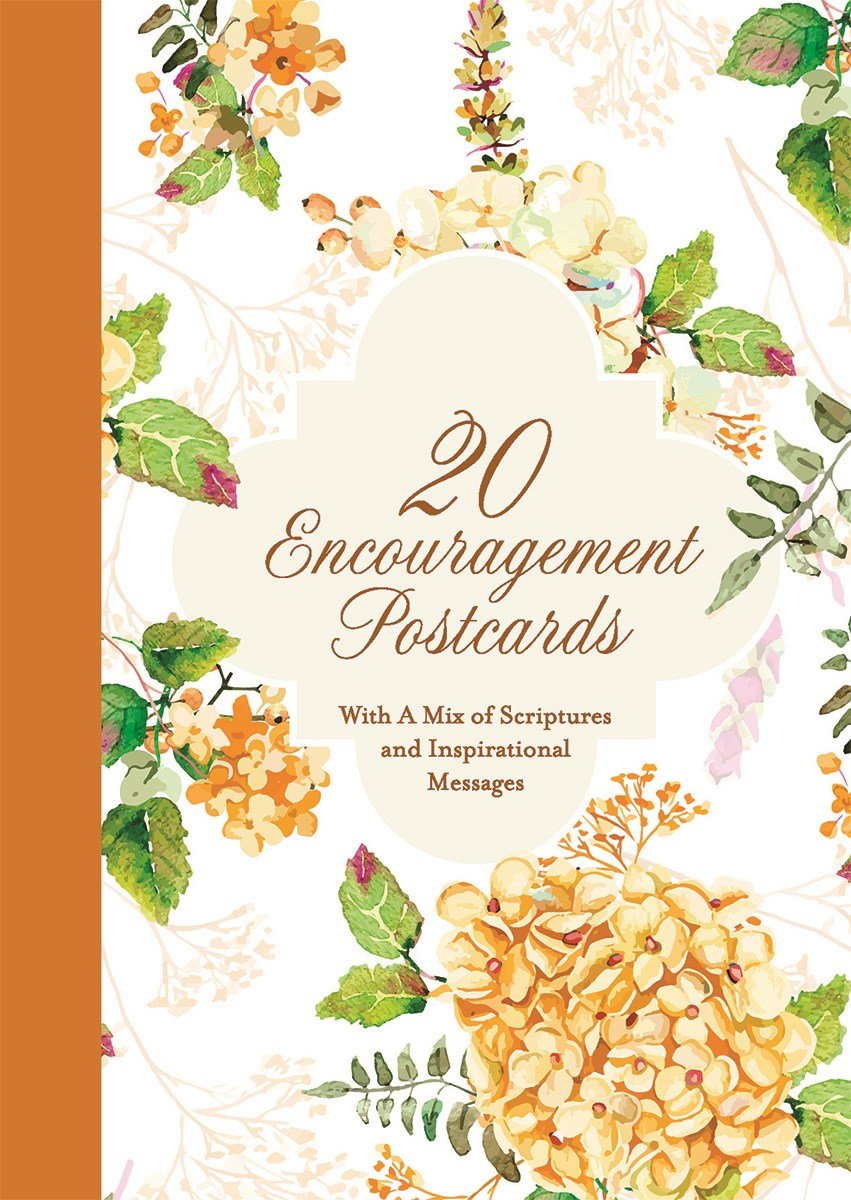 DaySpring Inspirational Encouragement Postcards - Hydrangea - The Beauty of his Word Collection (10437)