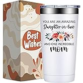 Grifarny Daughter in Law Gifts - Mothers Day, Christmas Gifts for Daughter in Law - You are an Amazing DaughterinLaw Tumbler 20 oz
