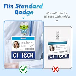 Besoar 5 Pack CT Tech Badge Buddy Card Holder