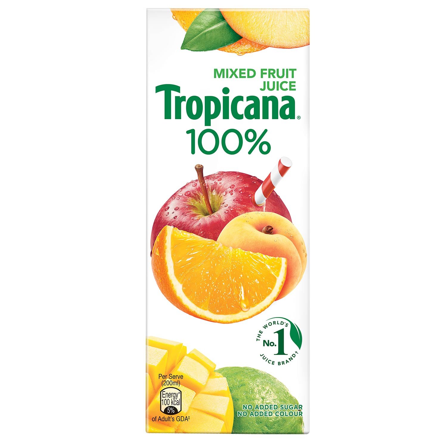 Tropicana mixed Fruit 100% 200ml (8902080011575)