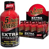 5-hour ENERGY Shot, Extra Strength Berry, 1.93 Oz, 12 Count. Energy Shot