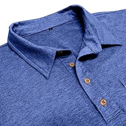 Men's Casual Polo Shirts Classic Short Sleeve