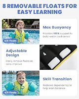 Gogokids Kids Swim Vest Float Armbands Adjustable Buoyancy 3-6 Years view 2