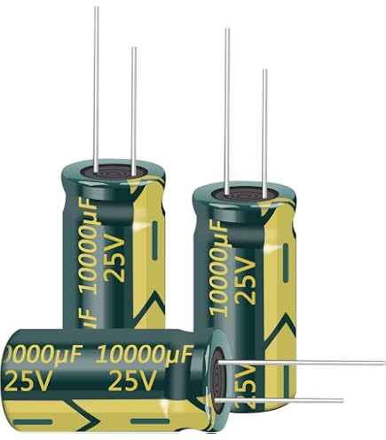 thumbnail image 2 of 10x Panasonic FM 1000uF 16V Low-ESR Radial Capacitors – 5000Hrs @ 105°C, 10x20mm, EEU-FM1C102 2 of 3