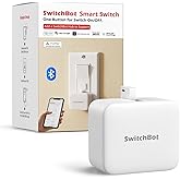 SwitchBot Smart Switch Button Pusher - Bluetooth Fingerbot for Rocker Switch/One-way Button, Automatic Light Switch, Timer an