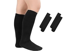 Century Star Kids Toddler Youth Cotton Soccer Socks Soft Tube Socks Knee High Long Sport Stockings for Boys Girls