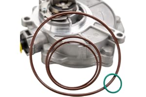 3MIRRORS Vacuum Brake Pump Seals Rebuild Kit 2005-2008 For Audi TT A3 A4 Quattro VW Jetta GTI GLI Passat 2.0T FSI MKv, B6, 8P, B7 Gasket O-Ring