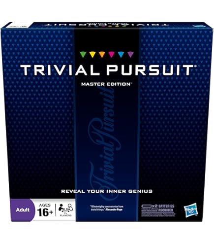 Amazon.com: Parker Brothers Trivial Pursuit 20th Anniversary