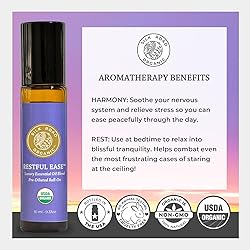 Organic Restful Ease Essential Oil Sleep & Stress