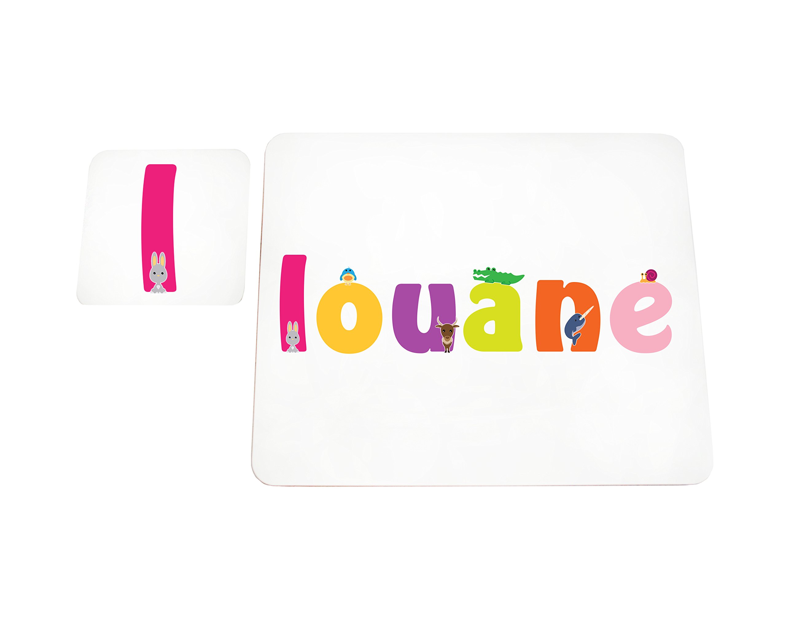 Little Helper with Coaster Doily Style Example Girl/The Name of Colourful Louane