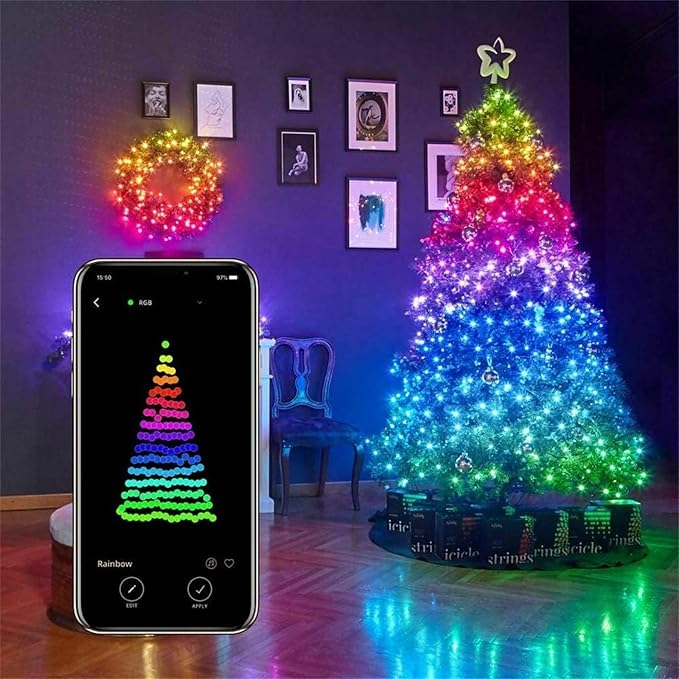 Smart Christmas Tree Decoration Lights 