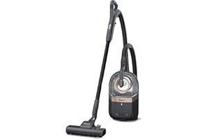 Shark CV101C, Bagless Corded Canister Vacuum, Gray/Nickel, 9lbs