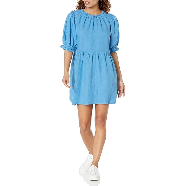 Carve Designs Women's Nellie Linen Dress, XS Navy Floral at Amazon Women's  Clothing store