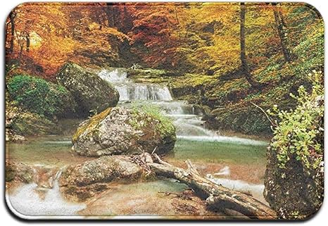 Alfombrillas de entrada Autumn Creek Woods Tapete de entrada Entrada al