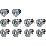 P5 Pentalobe Bottom Case Screws (x10) - Apple MacBook Pro Retina 13" A1425/A1502 (Late 2012-Early 2015) & 15" A1398 (Mid 2012-Mid 2015)