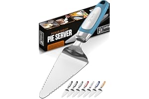 ORBLUE Pie Server, Essential Kitchen Tool, Serrated on Both Sides, Great for Right or Left Handed Chef, Stainless Steel Flatw