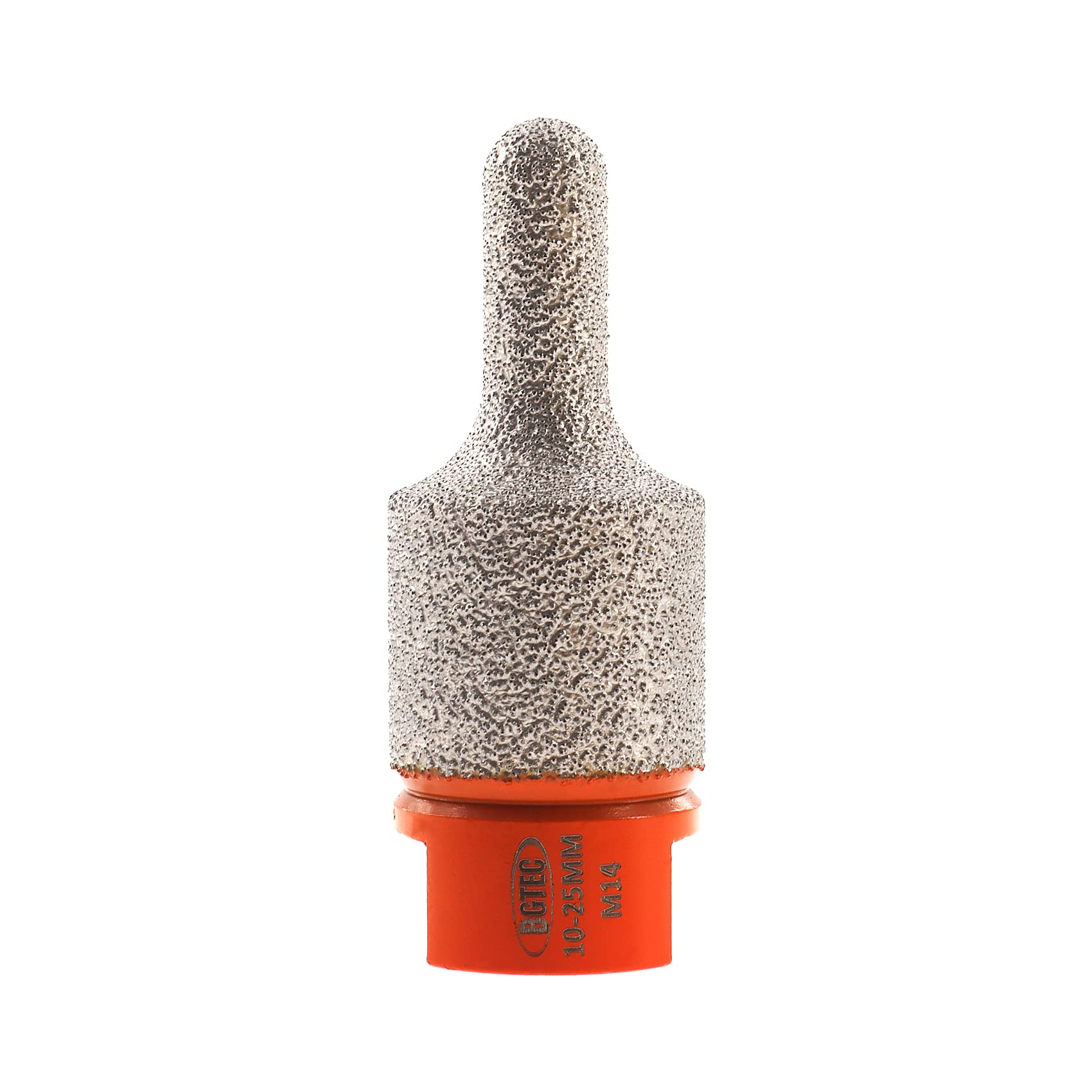 BGTEC Diamond Finger Bit, 10-25MM Diamond Milling Bit Enlarging and Shaping Round Bevel Existing Holes for Ceramic Tile,Porcelain Tile,Marble,Granite,
