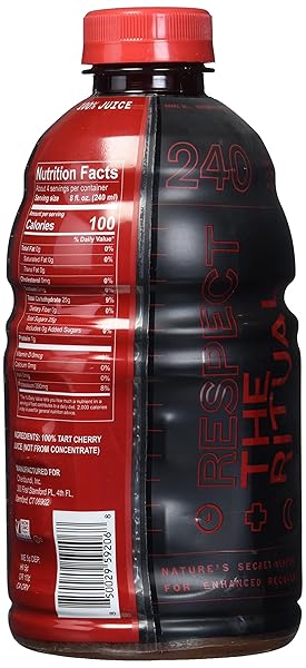 CHERIBUNDI PURE TART CHERRY JUICE, 32 FZ