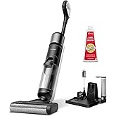 Ultenic Wet Dry Vacuum Cleaner, Cordless Vacuum Mop Combo with Self-Cleaning, 50min Runtime, Smart Mess Detection, Edge Clean