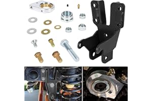 Bonbo 8869-01 Front Track Bar & Sector Shaft Brace for Jeep Wrangler JL JLU & Gladiator JT 2018 2019 2020 2021 2022