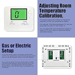 Heagstat Non-Programmable Thermostats for Home