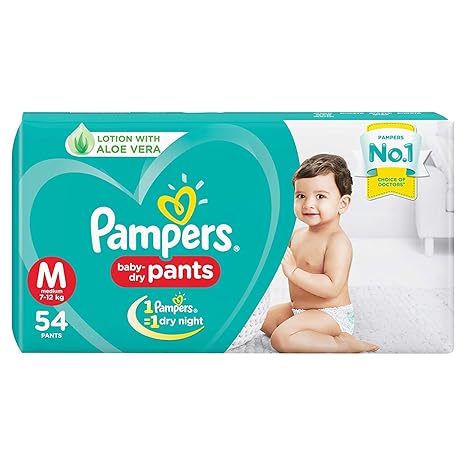 m size pampers price