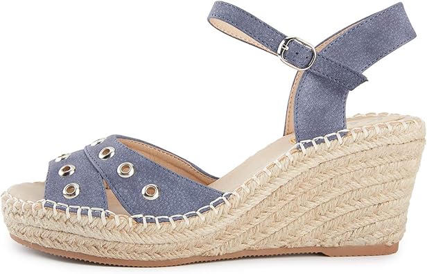 comfortable espadrille wedges